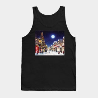 Christmas in old town London - Scene 2 Tank Top